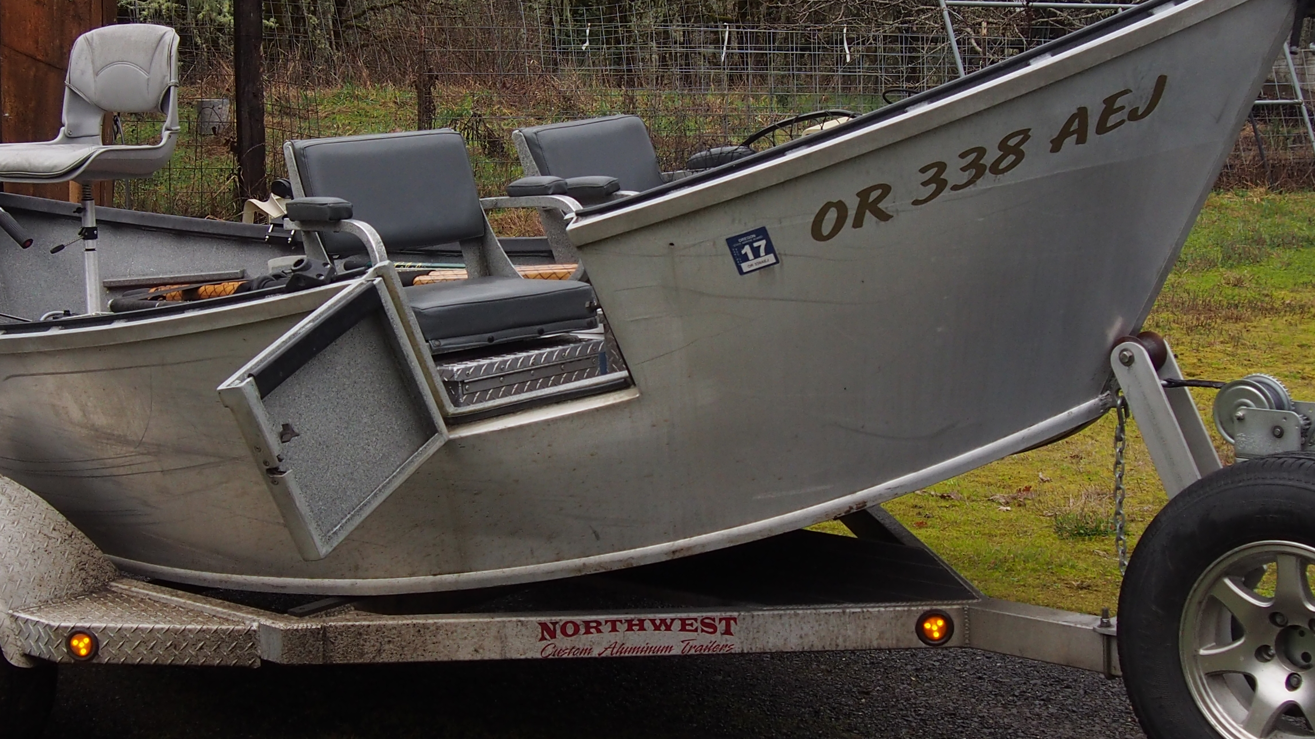 2012- 16 x 60 Rivercraft Drift Boat $7,000.00 - Willie Boats