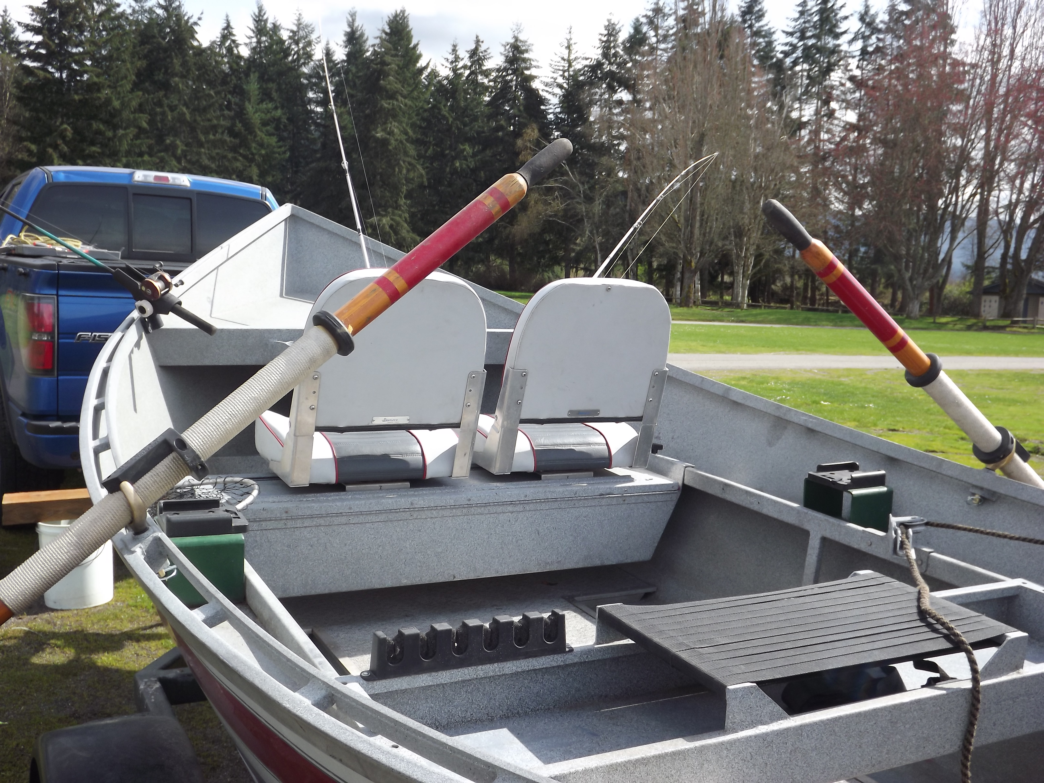 1993- 16' fish rite drift boat $5,500.00 - willie boats