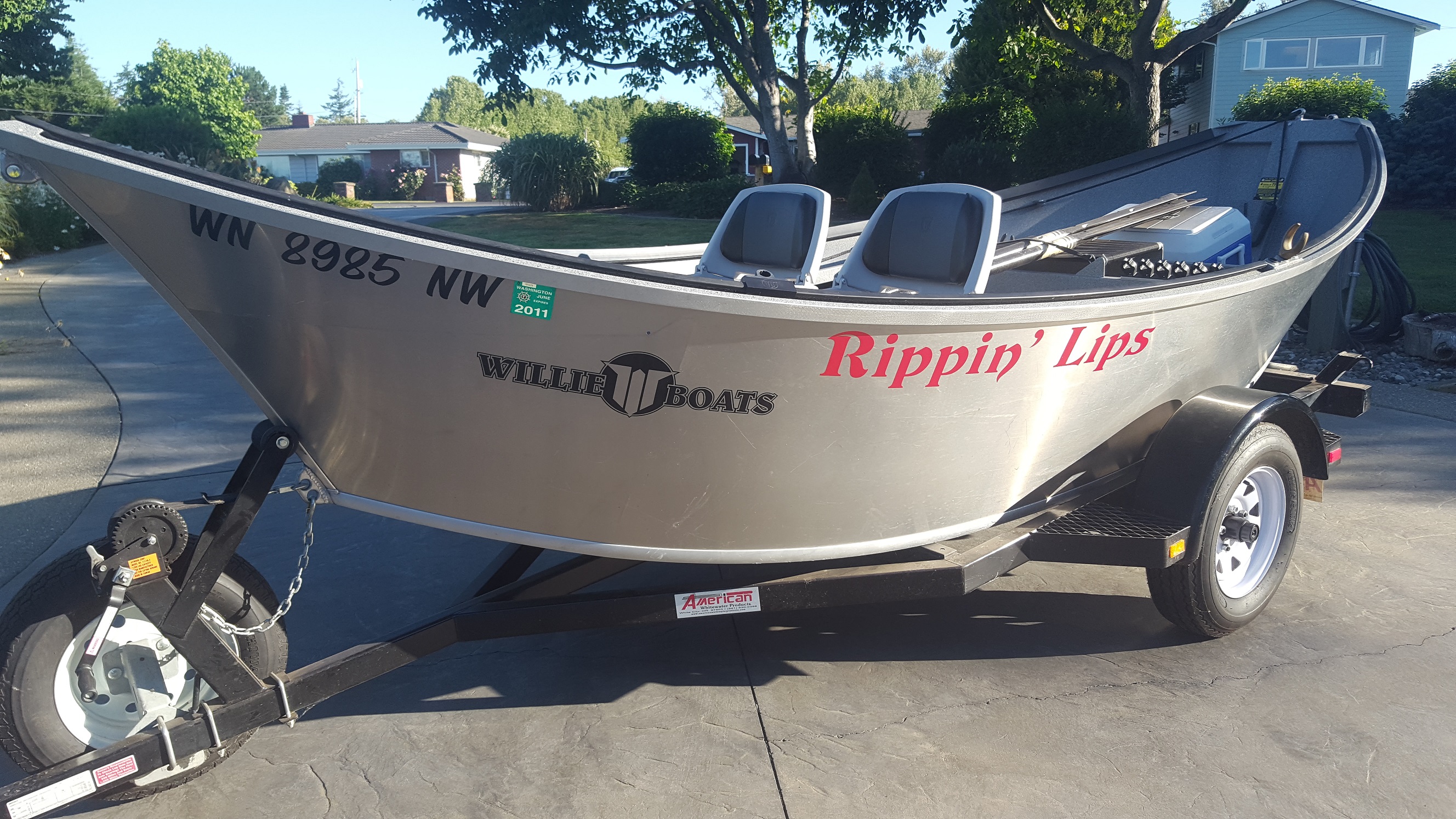 2008 17X54 Willie Drift Boat 6,800 Willie Boats