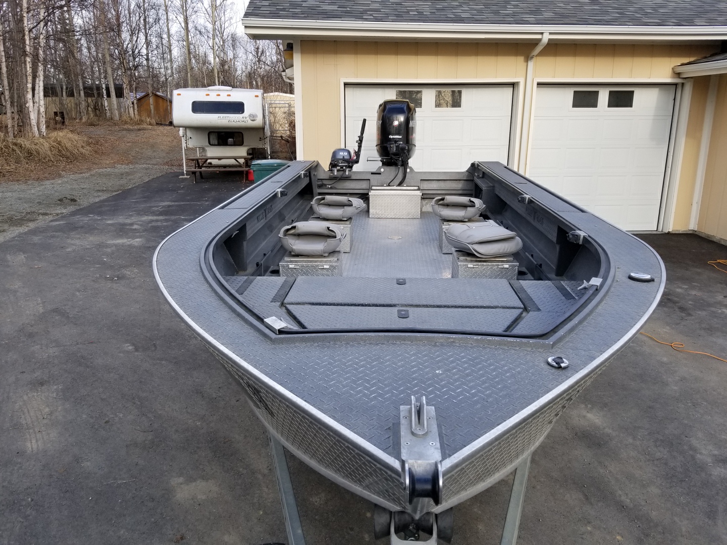 new boat 6.7 metre heavy duty commercial plate aluminium