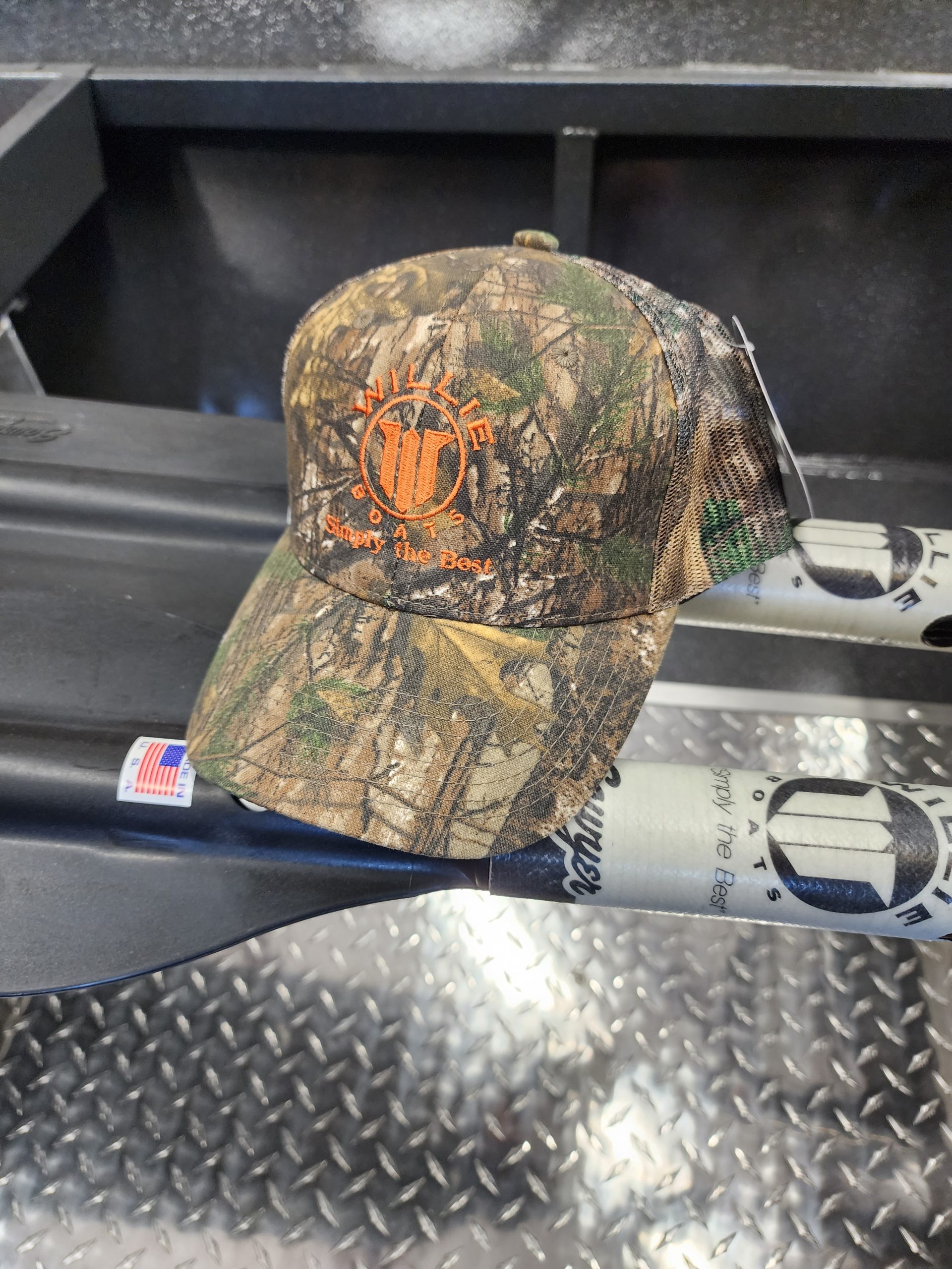 Logo Full Camo Mid Pro Trucker Hat